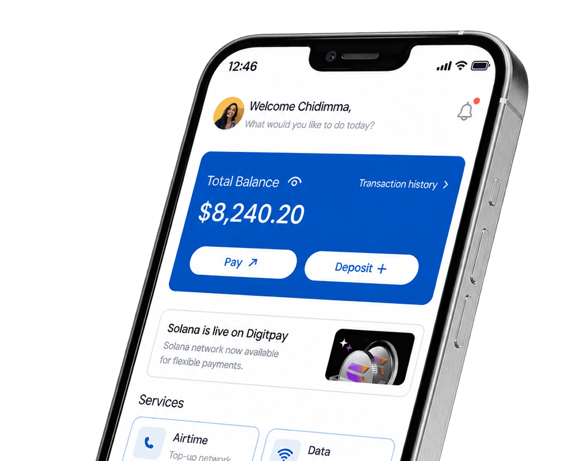 Digitpay Mobile App